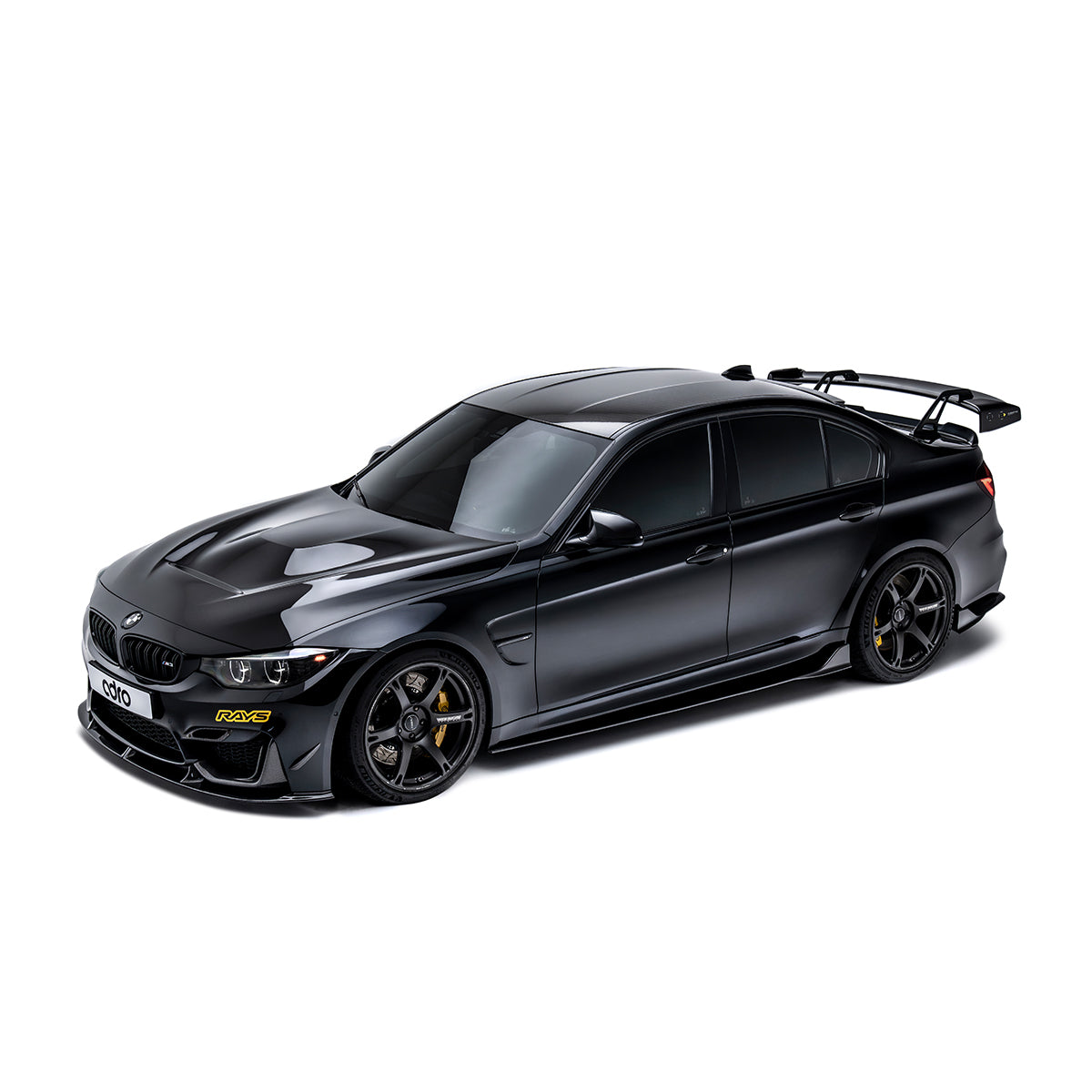 Aleron ADRO estilo cuello cisne para BMW F80 M3 AT-R1