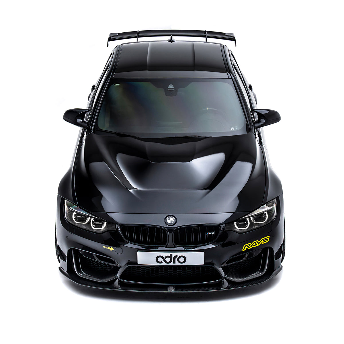 Aleron ADRO estilo cuello cisne para BMW F80 M3 AT-R1