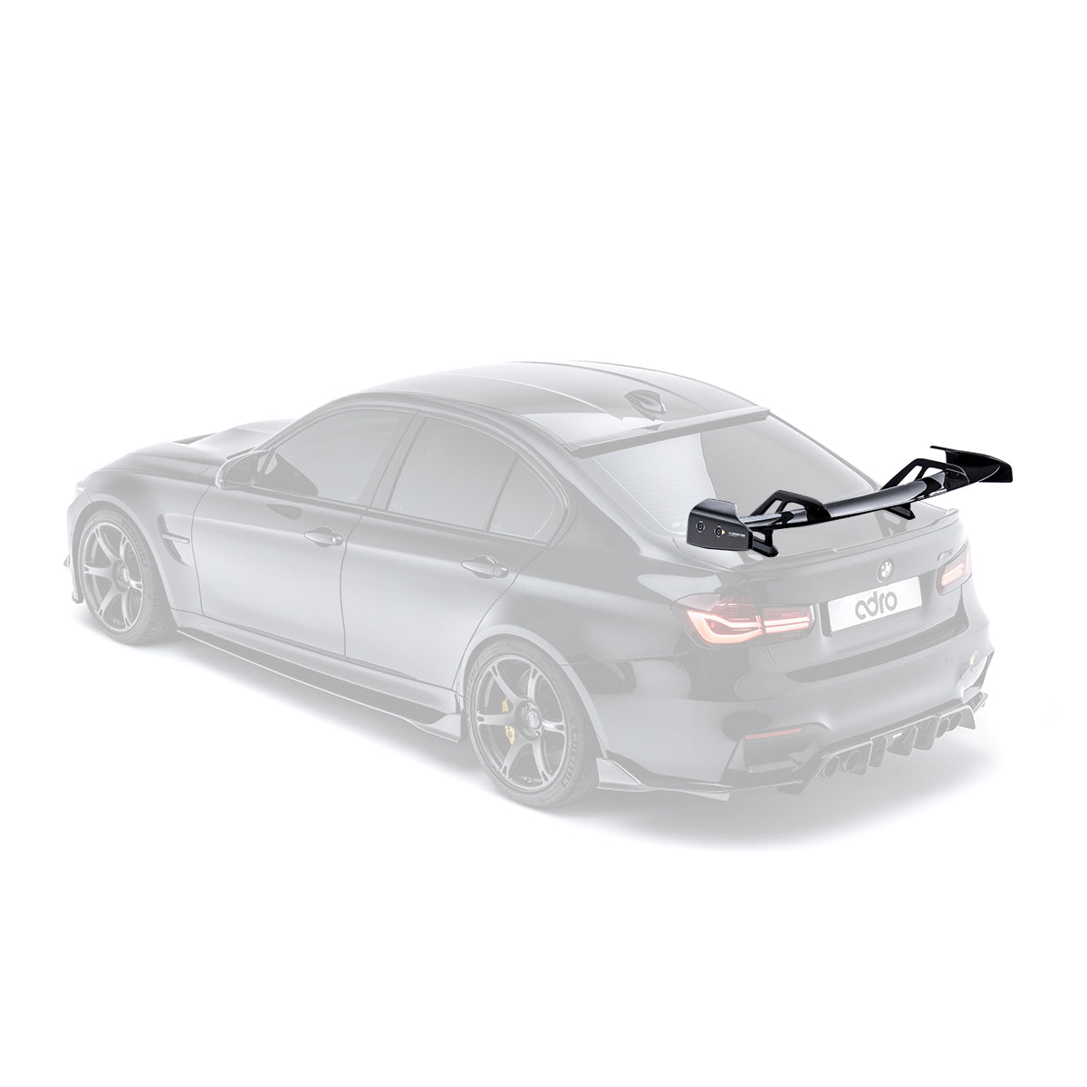 Aleron ADRO estilo cuello cisne para BMW F80 M3 AT-R1