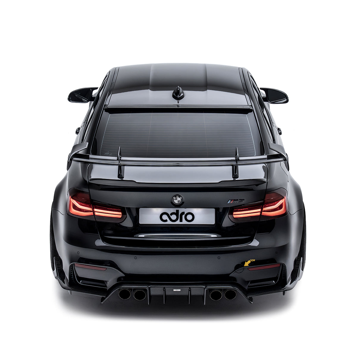 Aleron ADRO estilo cuello cisne para BMW F80 M3 AT-R1