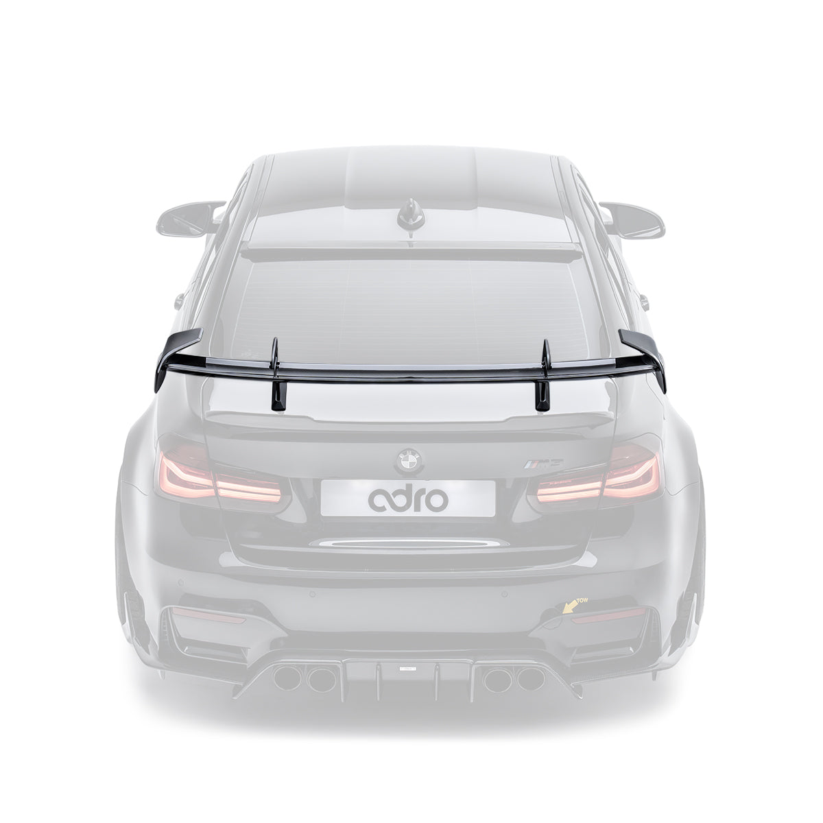 Aleron ADRO estilo cuello cisne para BMW F80 M3 AT-R1