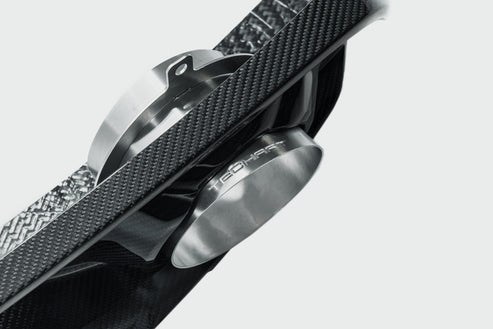 Difusor trasero Techart en carbono para Porsche 992.2 Carrera
