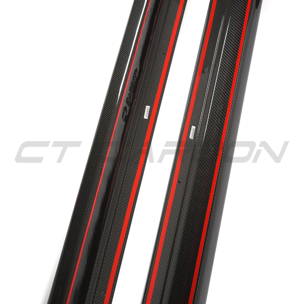 Añadido de taloneras en carbono para BMW G90/G99 M5 2024+ - CT DESIGN