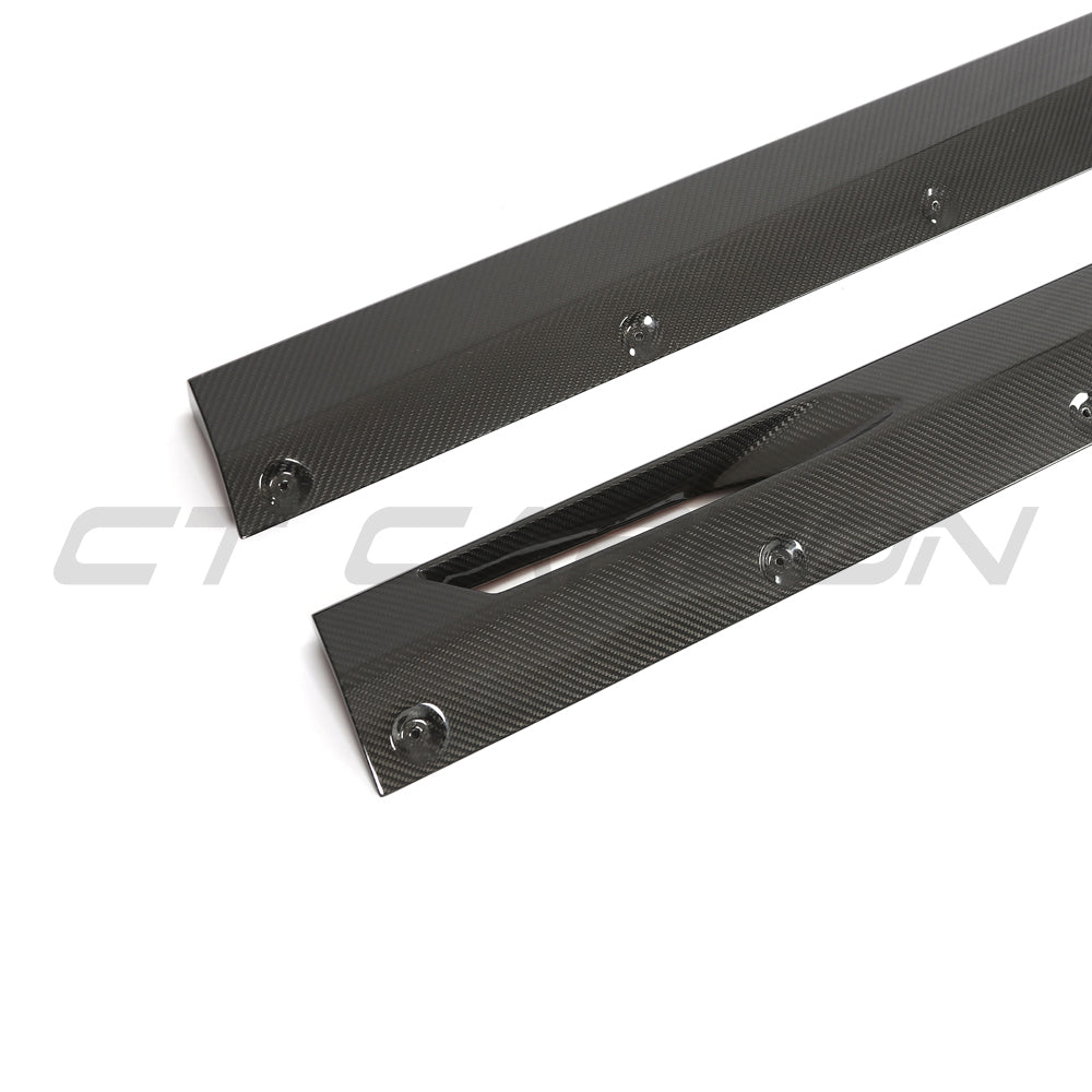 Añadido de taloneras en carbono para BMW G90/G99 M5 2024+ - CT DESIGN