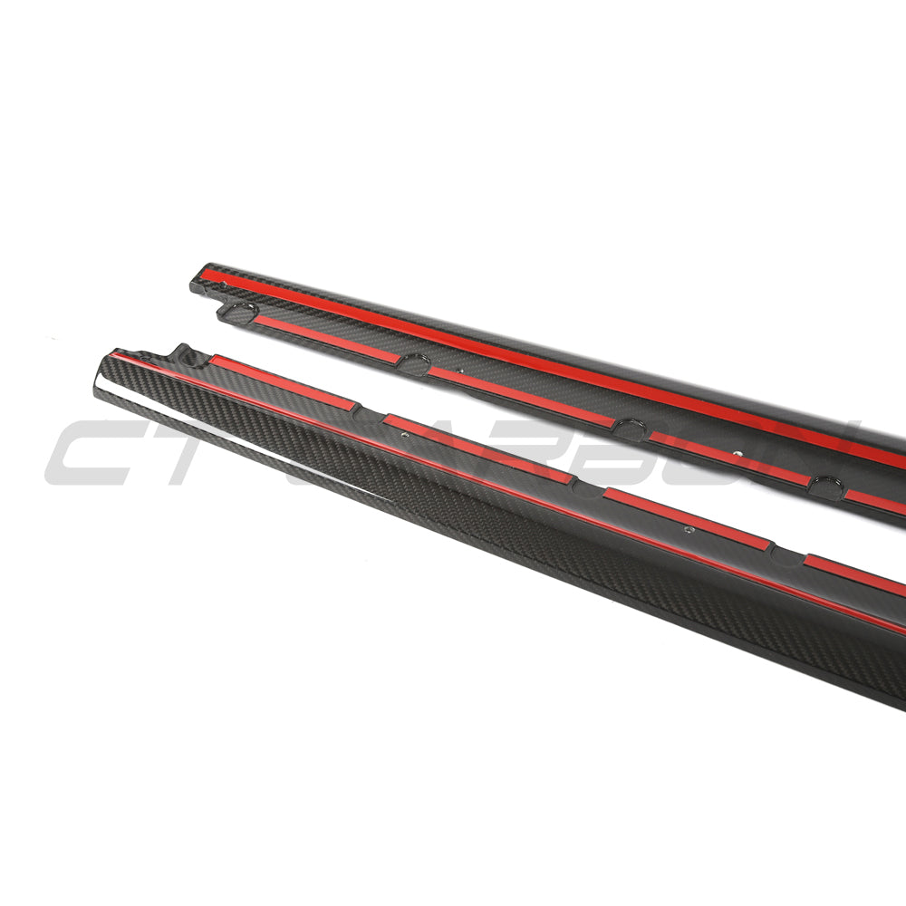 Taloneras en carbono para AUDI R8 V10 GEN 2.5 - CT DESIGN