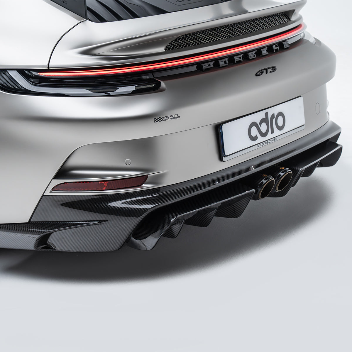 Difusor trasero ADRO para  Porsche 992.1 GT3
