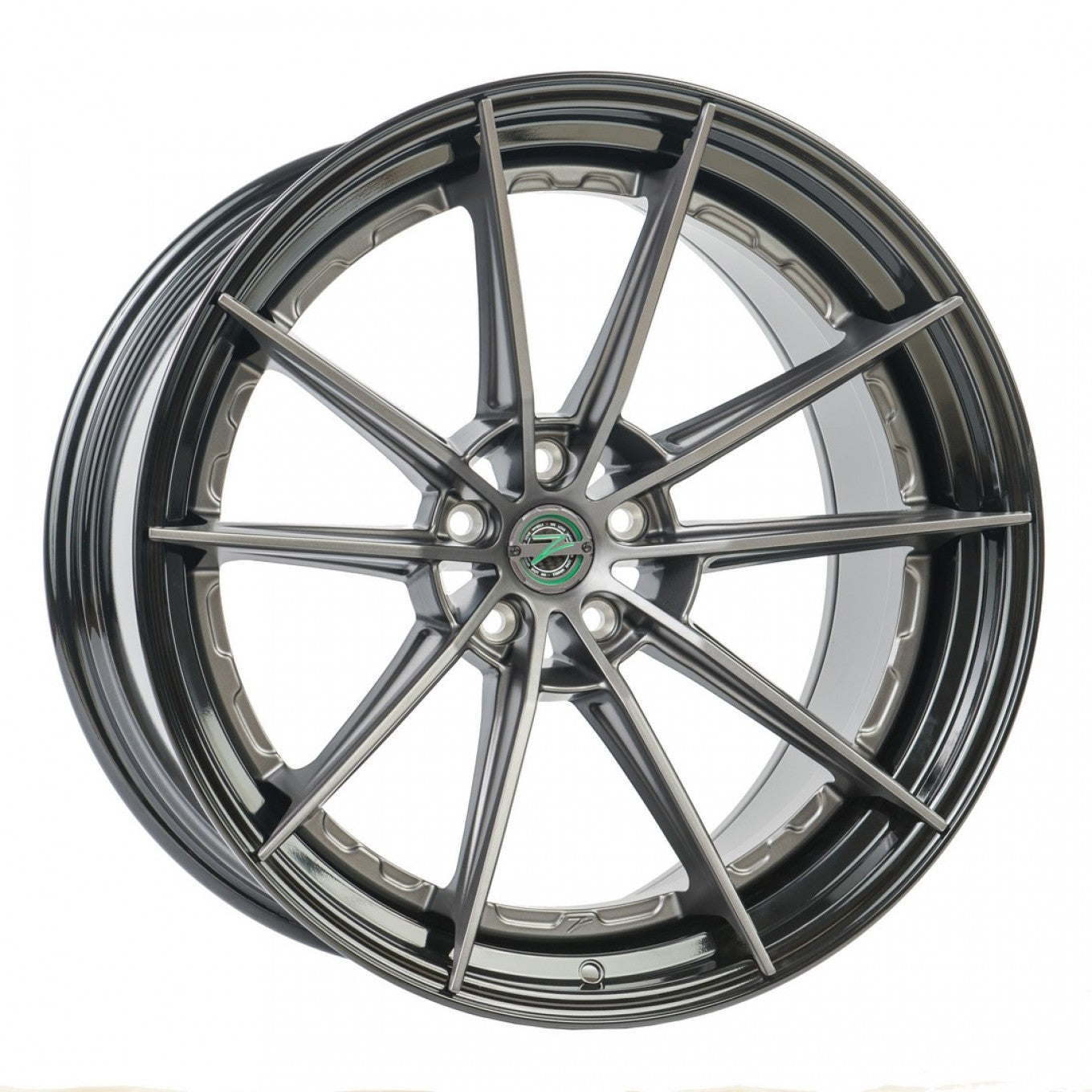 ZP.MODULAR I en gun metal mate y aro negro brillo | Para BMW - Importworks SP