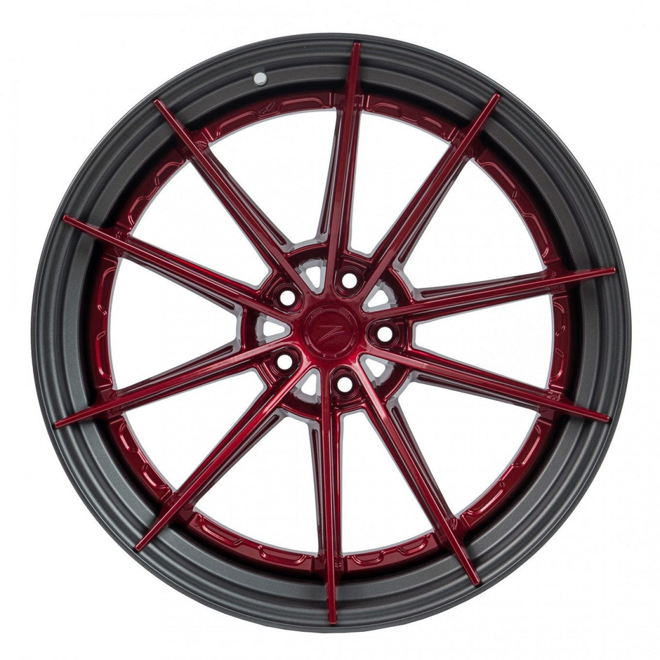 ZP.MODULAR I en rojo sangre y aro gunmetal mate | Para BMW - Importworks SP