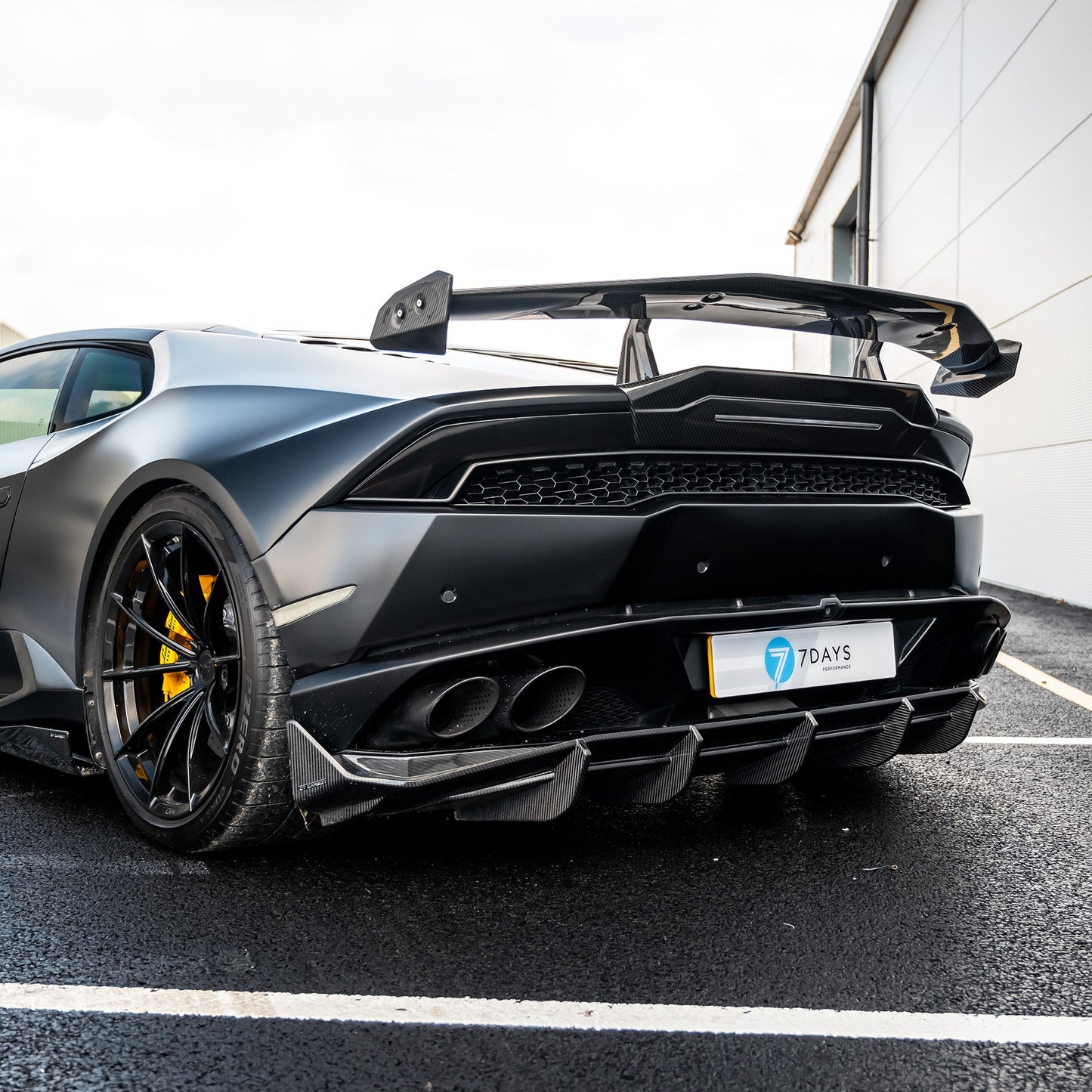 Kit completo en carbono para LAMBORGHINI HURACAN LP-610 - CT DESIGN