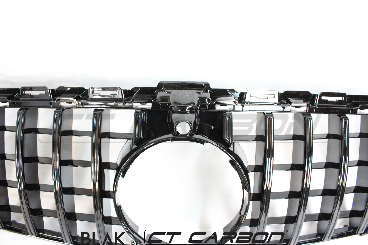 BLAK BY CT GRILLE MERCEDES W205 C CLASS 2014-2018 BLACK GRILLE (WITH CAMERA) - BLAK BY CT CARBON