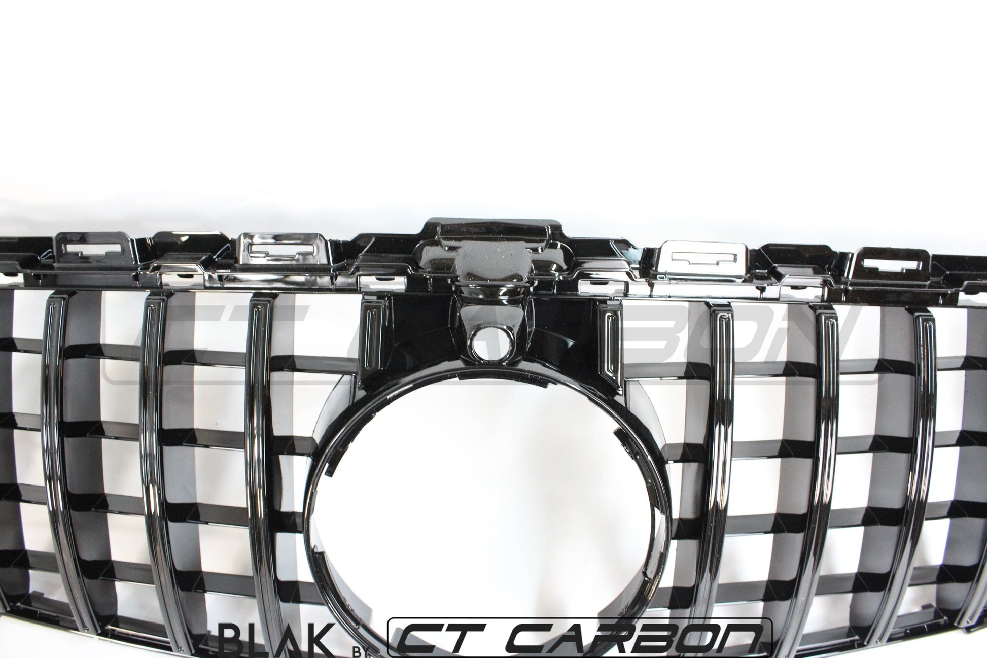 BLAK BY CT GRILLE MERCEDES W205 C CLASS 2014-2018 BLACK GRILLE (WITH CAMERA) - BLAK BY CT CARBON