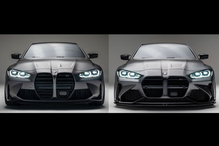 Paragolpes & añadido delanteros ADRO para BMW M3/M4 G8X