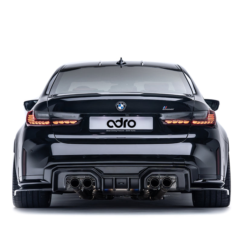 Difusor trasero Adro para BMW G80 M3