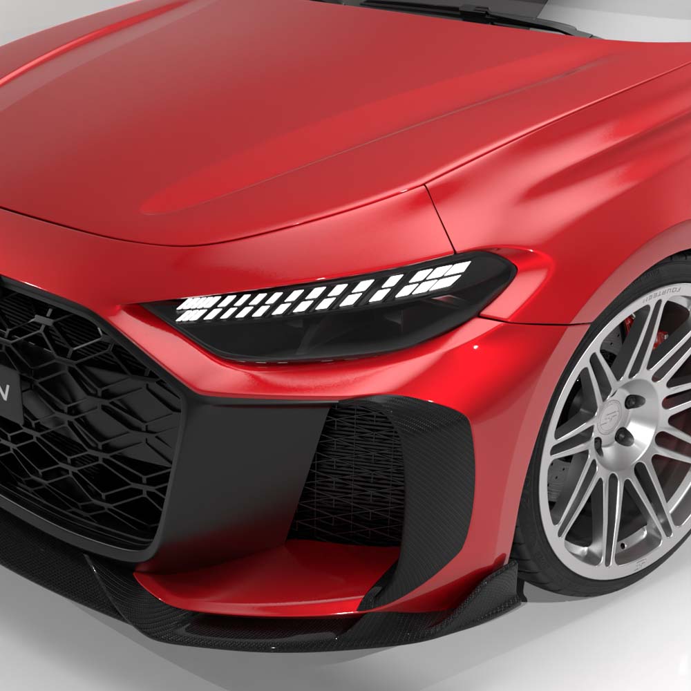 Kit en carbono para AUDI RS5 (B10) AVANT 2026+ - CT DESIGN V1
