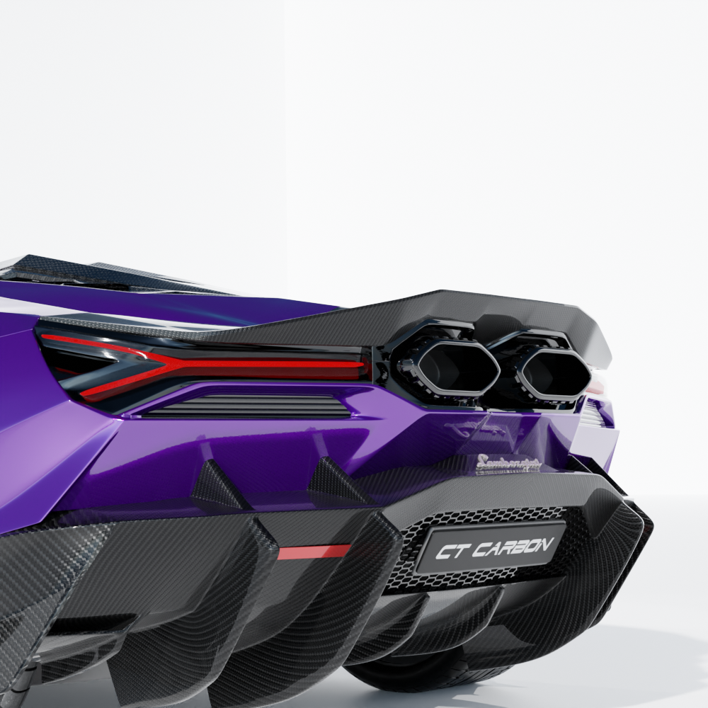 Aleron en carbono para Lamborghini Revuelto - CT Design