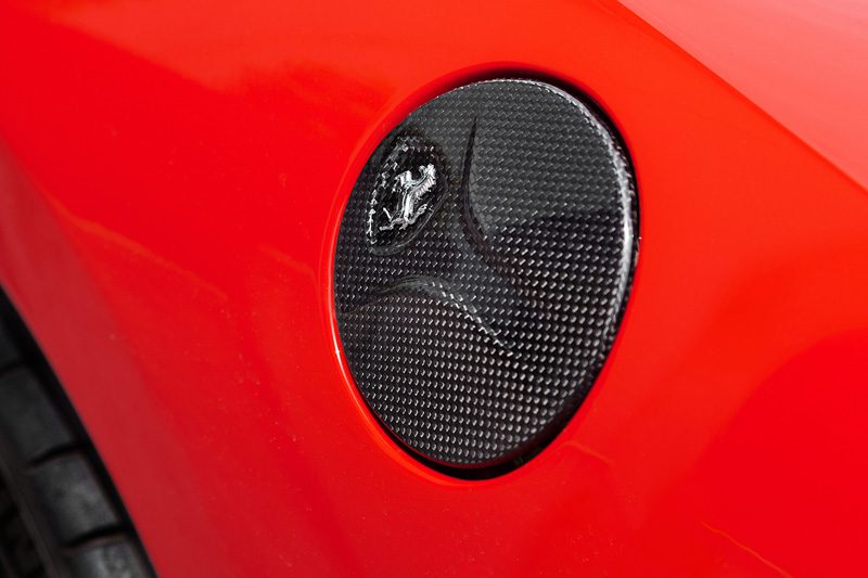 Programa Capristo en carbono para Ferrari 458 Italia