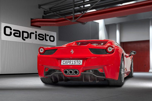 Programa Capristo en carbono para Ferrari 458 Italia