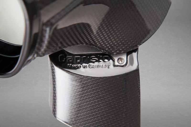 Programa Capristo en carbono para Ferrari 458 Italia
