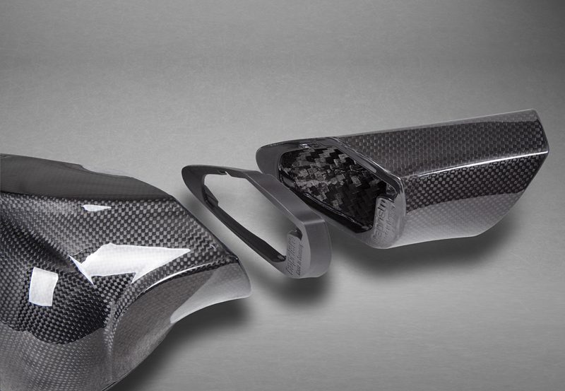 Programa Capristo en carbono para Ferrari 458 Italia
