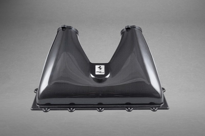 Programa Capristo en carbono para Ferrari 458 Italia