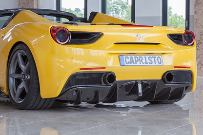 Programa Capristo en carbono para Ferrari 488 GTB