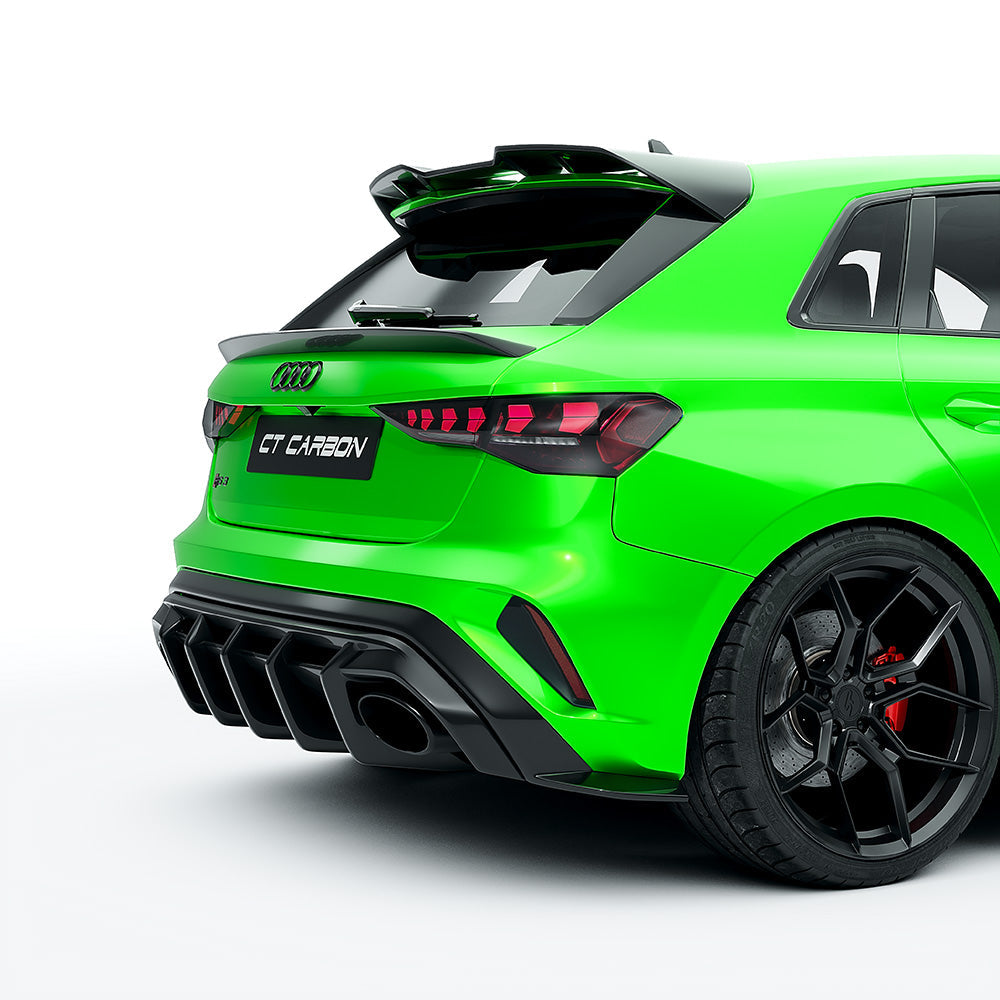 Kit completo en carbono para AUDI RS3 8Y SPORTBACK Reestyling - CT DESIGN - Importworks SP
