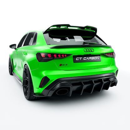 Kit completo en carbono para AUDI RS3 8Y SPORTBACK Reestyling - CT DESIGN - Importworks SP