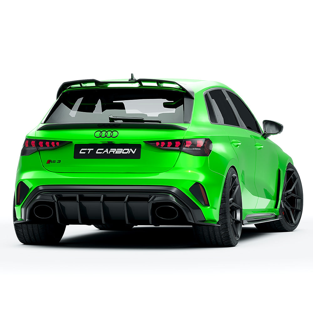 Kit completo en carbono para AUDI RS3 8Y SPORTBACK Reestyling - CT DESIGN - Importworks SP