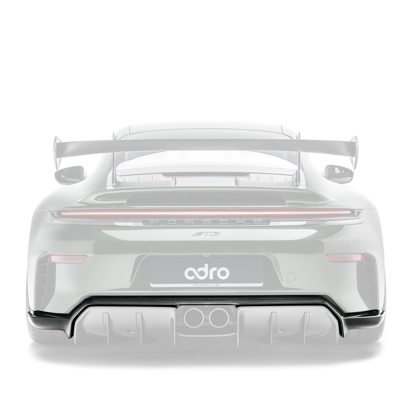 Panel parachoques trasero Adro para Porsche 992.2 GT3