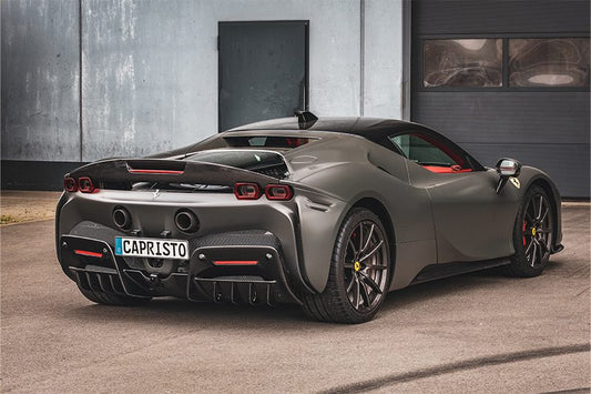 Alerón Capristo en carbono para Ferrari SF90