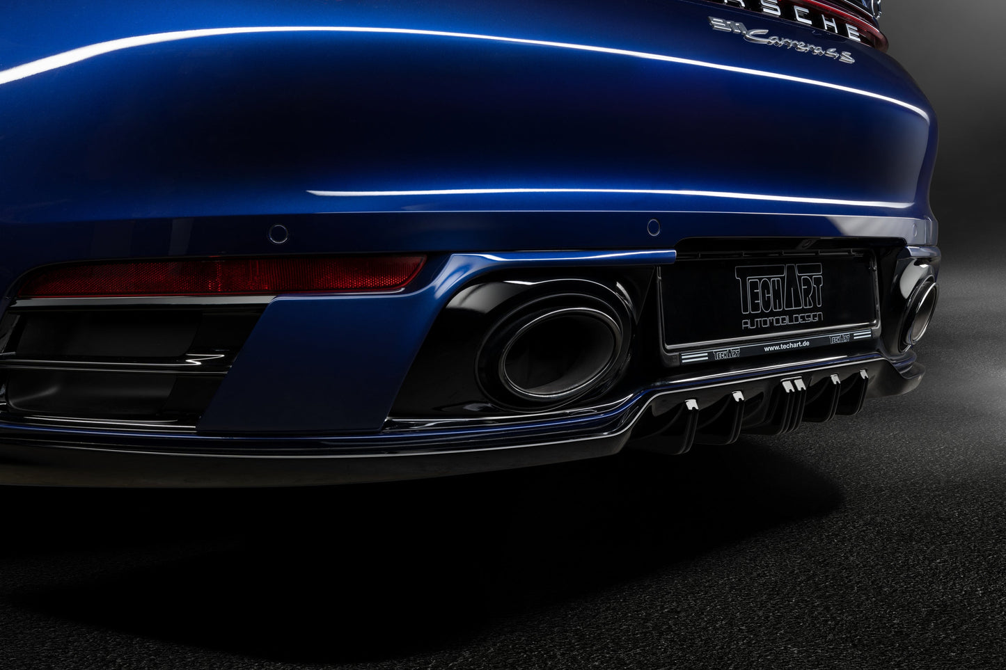 Difusor Techart para Porsche 992 Carrera (992.1)
