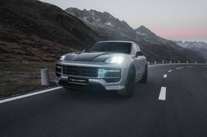Añadido delantero Techart para Porsche Cayenne E3.2 SportDesign / Turbo (I)