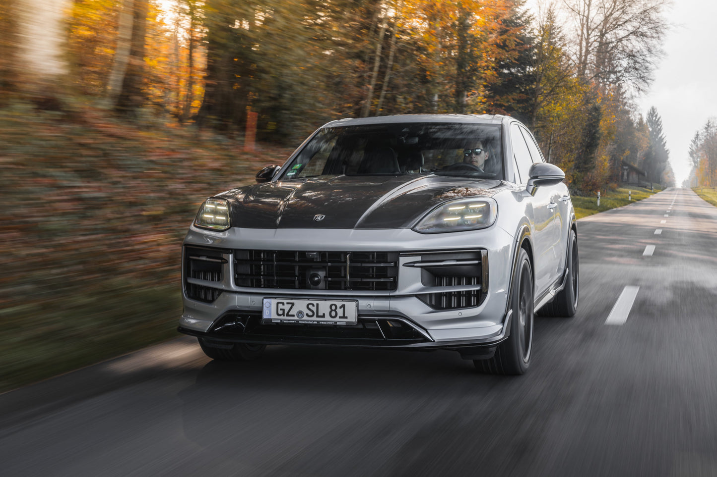 Añadido delantero Techart para Porsche Cayenne E3.2 SportDesign / Turbo (I)