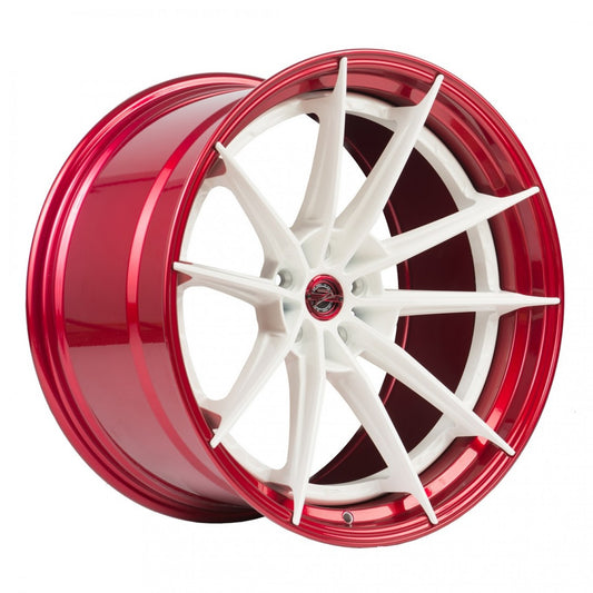 ZP.MODULAR 1 en blanco y aro rojo candy | Para BMW - Importworks SP