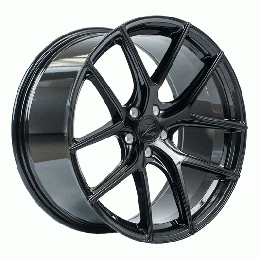 ZP9.1 FlowForged en negro brillante (Custom) - Audi, Mercedes, BMW, Seat, Skoda, Volkswagen. - Importworks SP