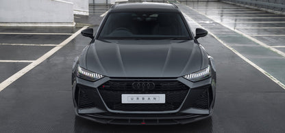 Añadido delantero en carbono Urban para Audi C8 RS6 / RS7 con logotipo - Importworks SP