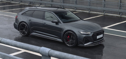 Añadido de talonera en carbono Urban para Audi C8 RS6 / RS7 - con logotipo - Importworks SP