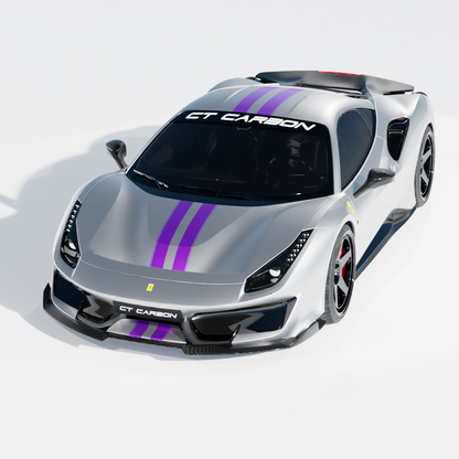 Kit de carbono para FERRARI 488 PISTA - CT DESIGN