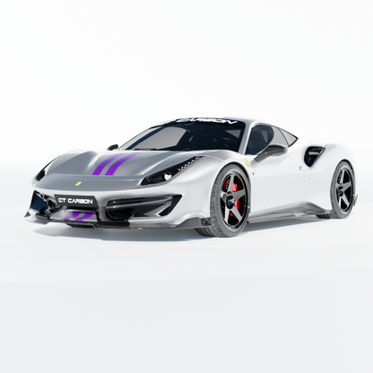 Kit de carbono para FERRARI 488 PISTA - CT DESIGN