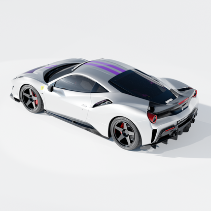 Kit de carbono para FERRARI 488 PISTA - CT DESIGN