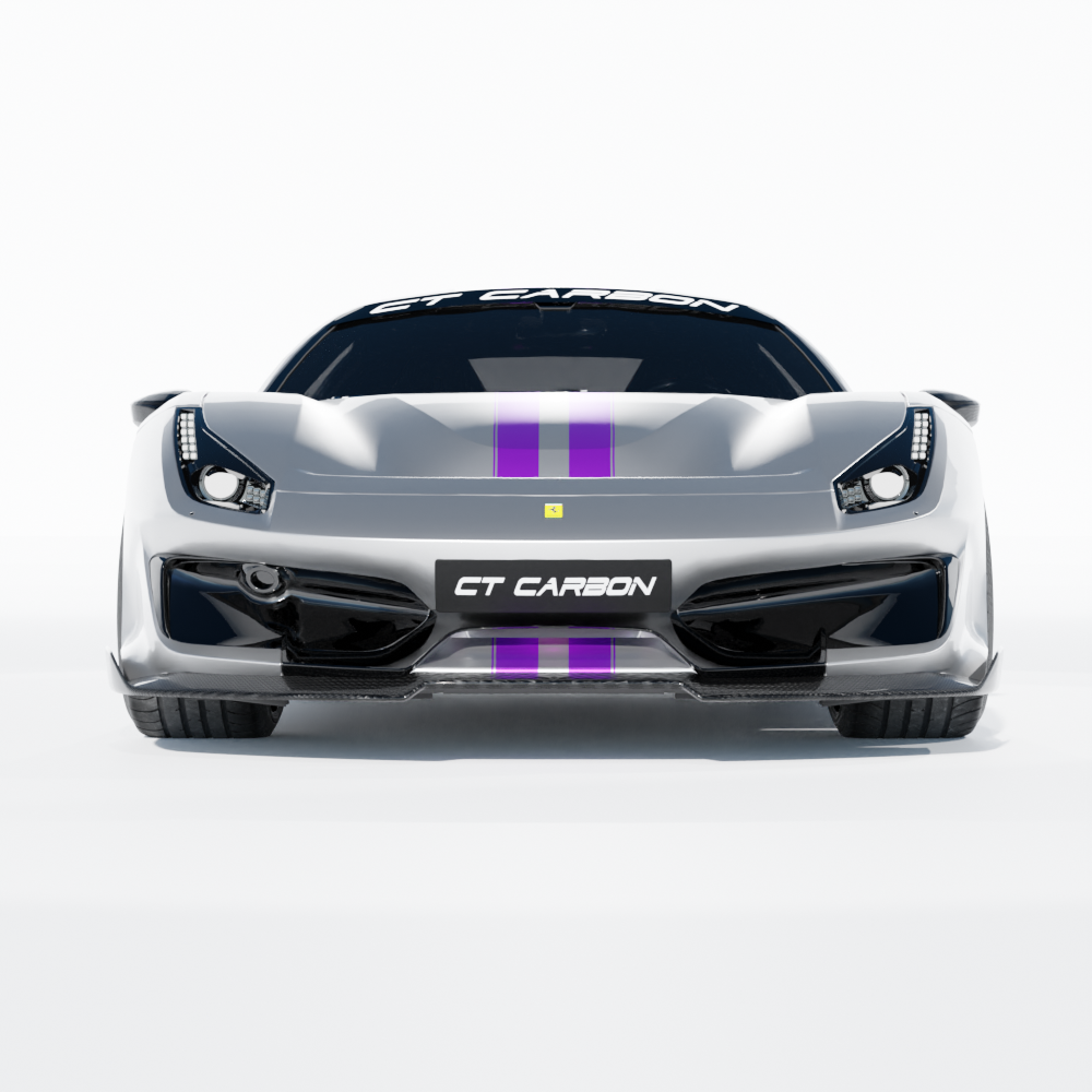Kit de carbono para FERRARI 488 PISTA - CT DESIGN