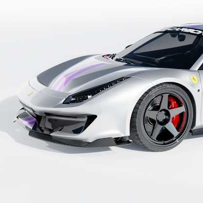 Kit de carbono para FERRARI 488 PISTA - CT DESIGN