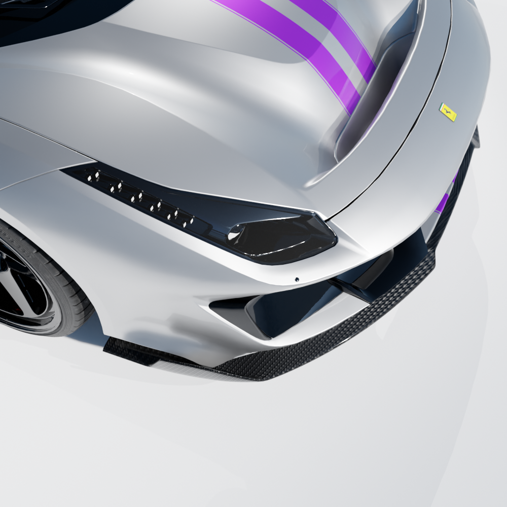 Kit de carbono para FERRARI 488 PISTA - CT DESIGN