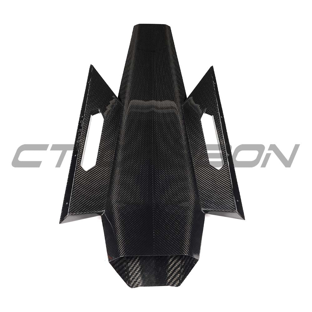 Tapa del motor y toma de aire de techo en carbono para Lamborghini REVUELTO - CT Design