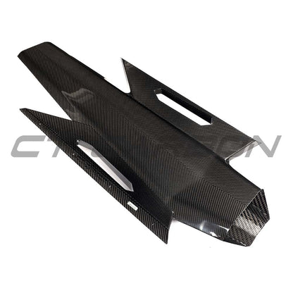 Tapa del motor y toma de aire de techo en carbono para Lamborghini REVUELTO - CT Design
