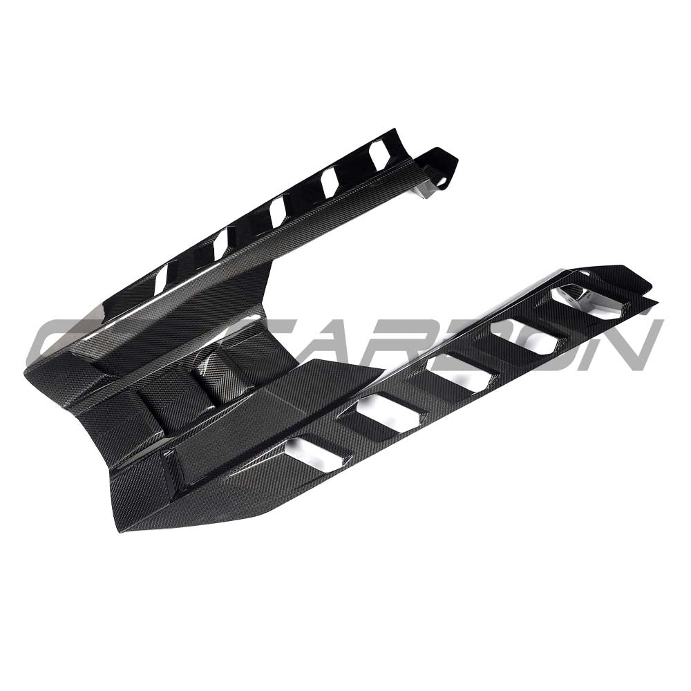Tapa del motor y toma de aire de techo en carbono para Lamborghini REVUELTO - CT Design