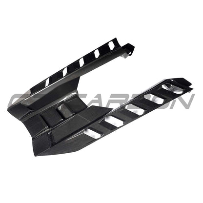 Tapa del motor y toma de aire de techo en carbono para Lamborghini REVUELTO - CT Design