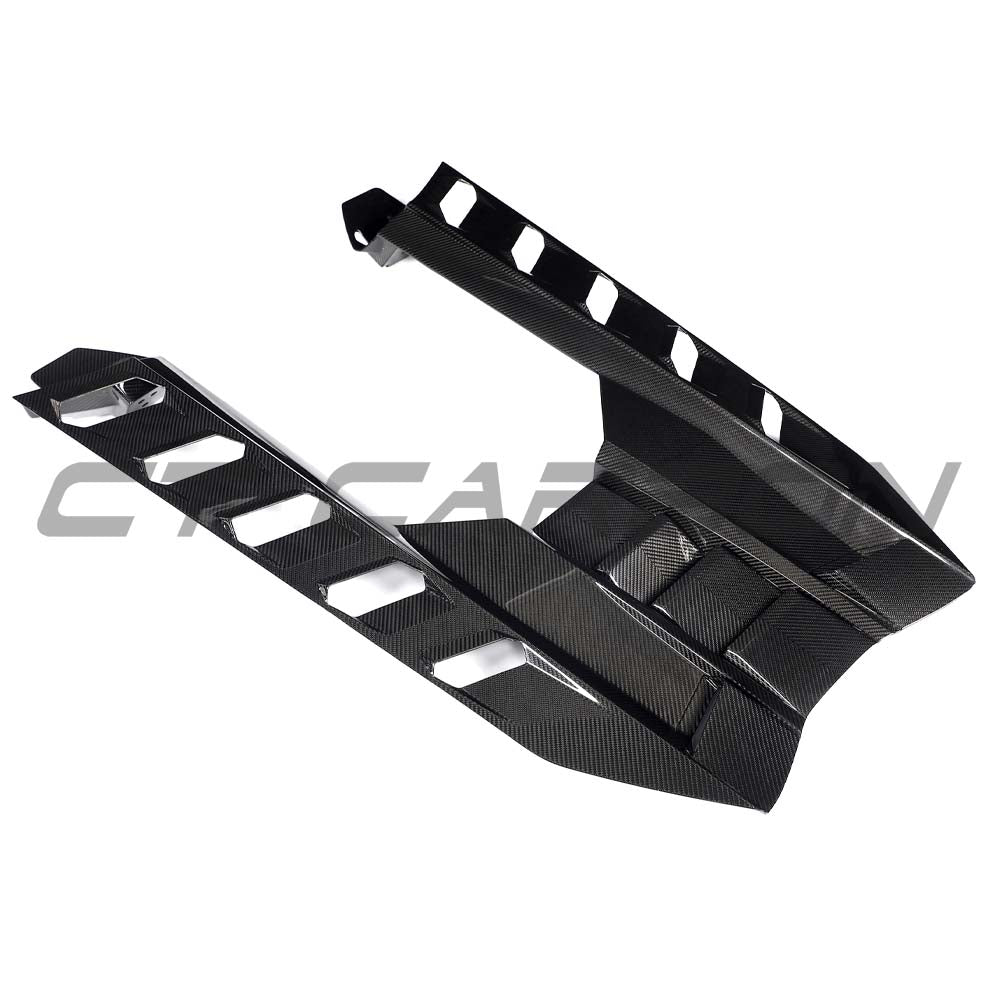Tapa del motor y toma de aire de techo en carbono para Lamborghini REVUELTO - CT Design