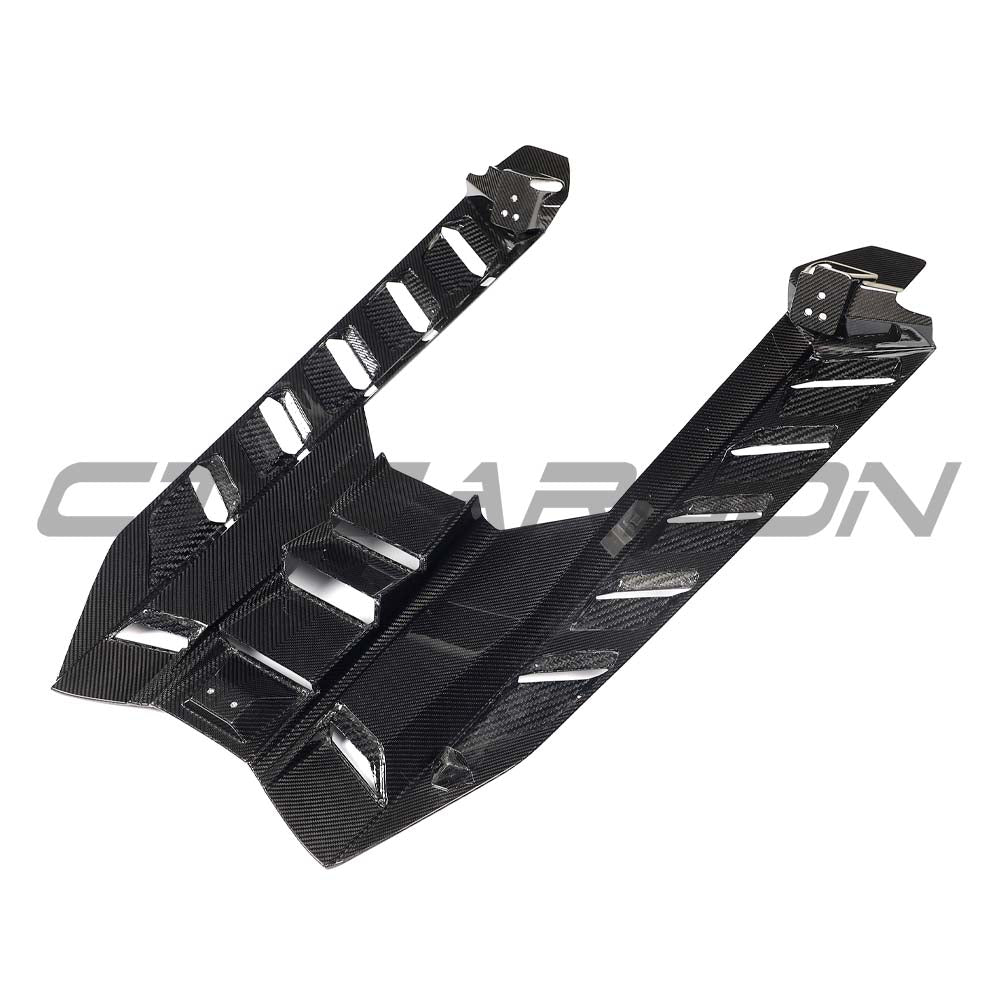 Tapa del motor y toma de aire de techo en carbono para Lamborghini REVUELTO - CT Design