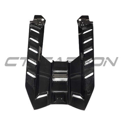 Tapa del motor y toma de aire de techo en carbono para Lamborghini REVUELTO - CT Design